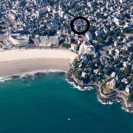 Dinard: Studio A 100 M De La Plage De L'Ecluse Lägenhet Exteriör bild